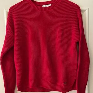 red sweater